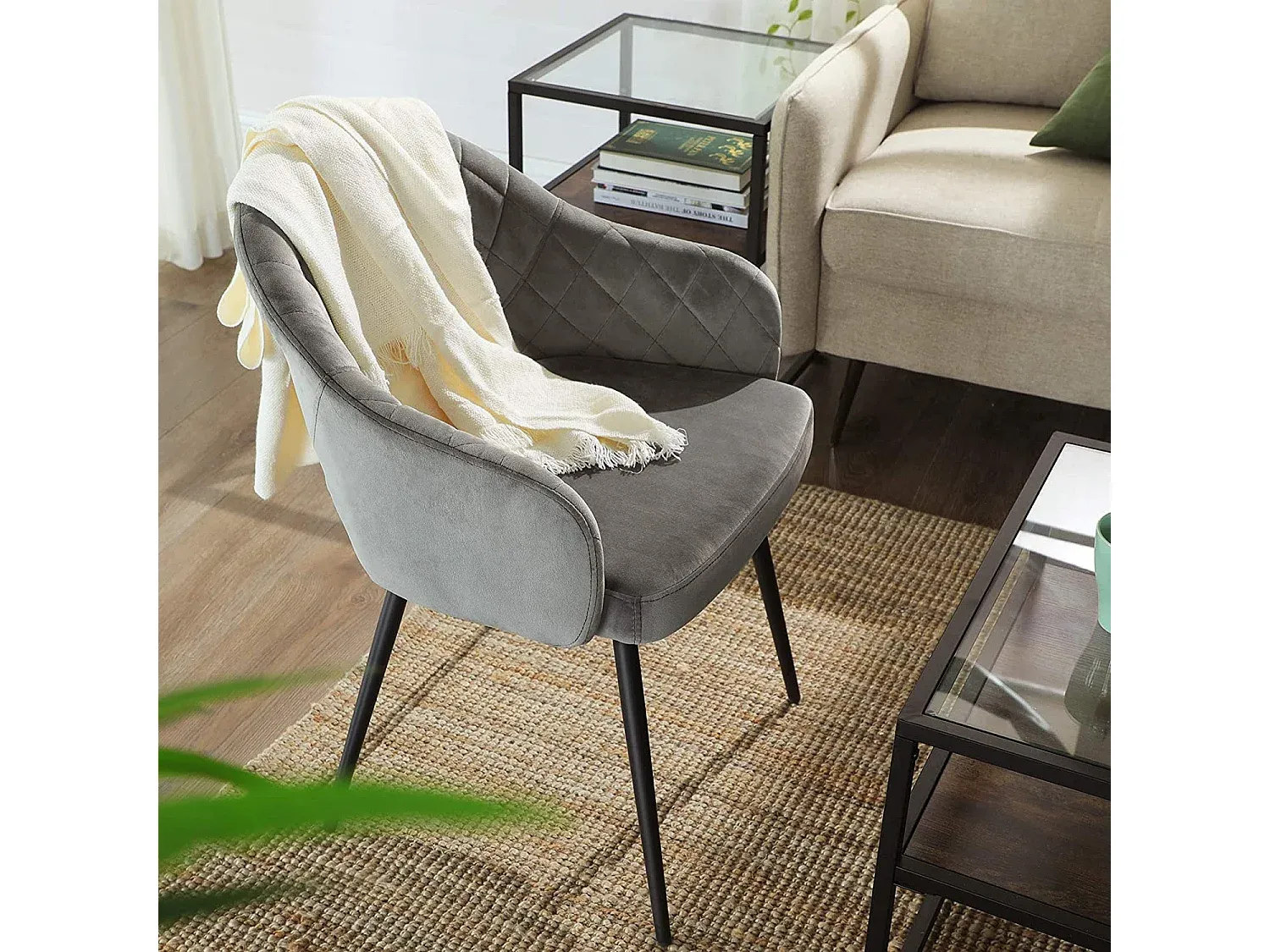 Moderner Polsterstuhl für Esszimmer