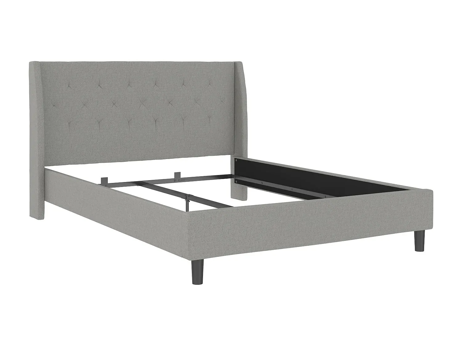 Luxuriöse Bettwäsche 140x200 Hellgrau