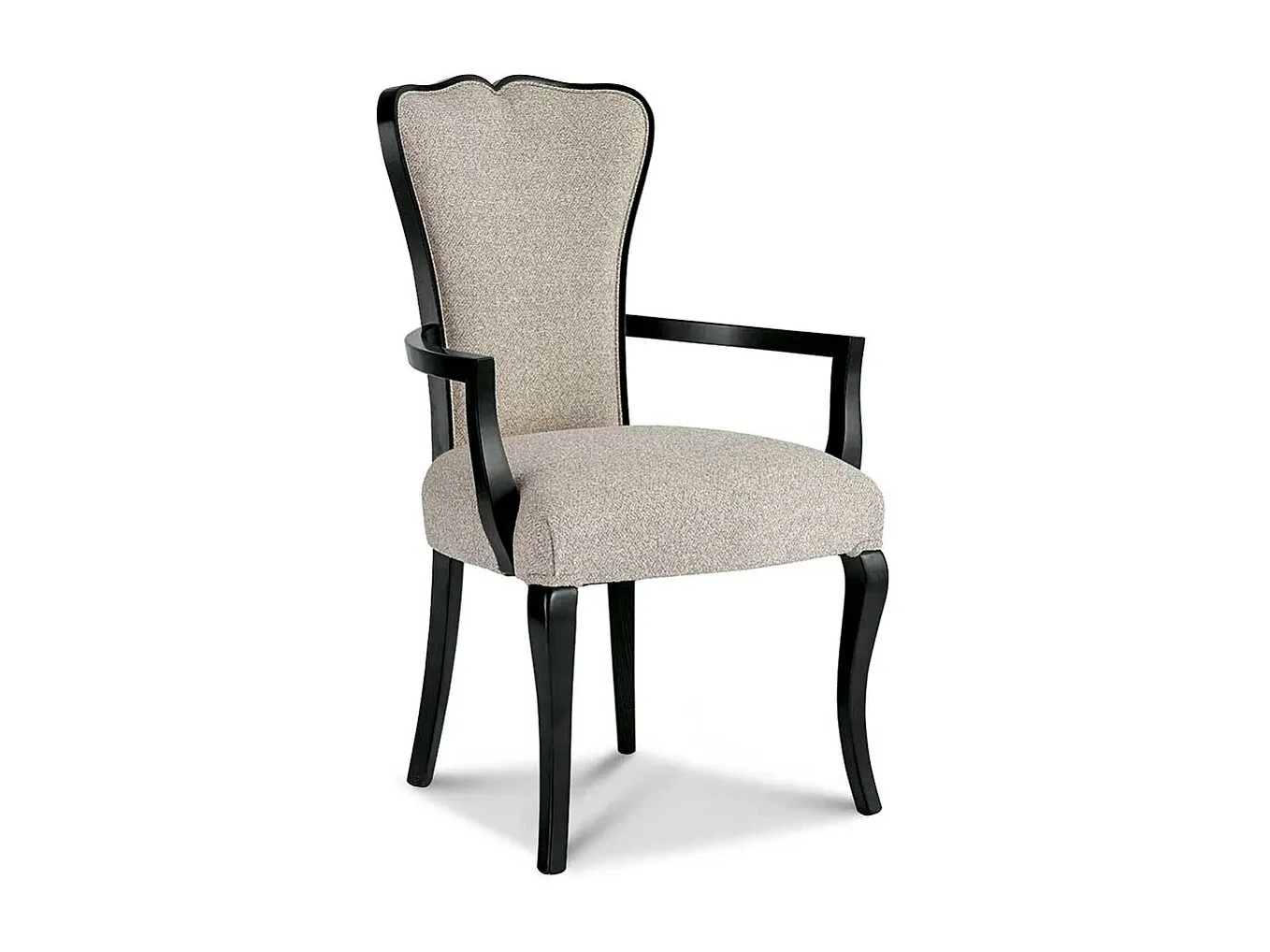 Ergonomischer Armlehnstuhl in zeitlosem Design