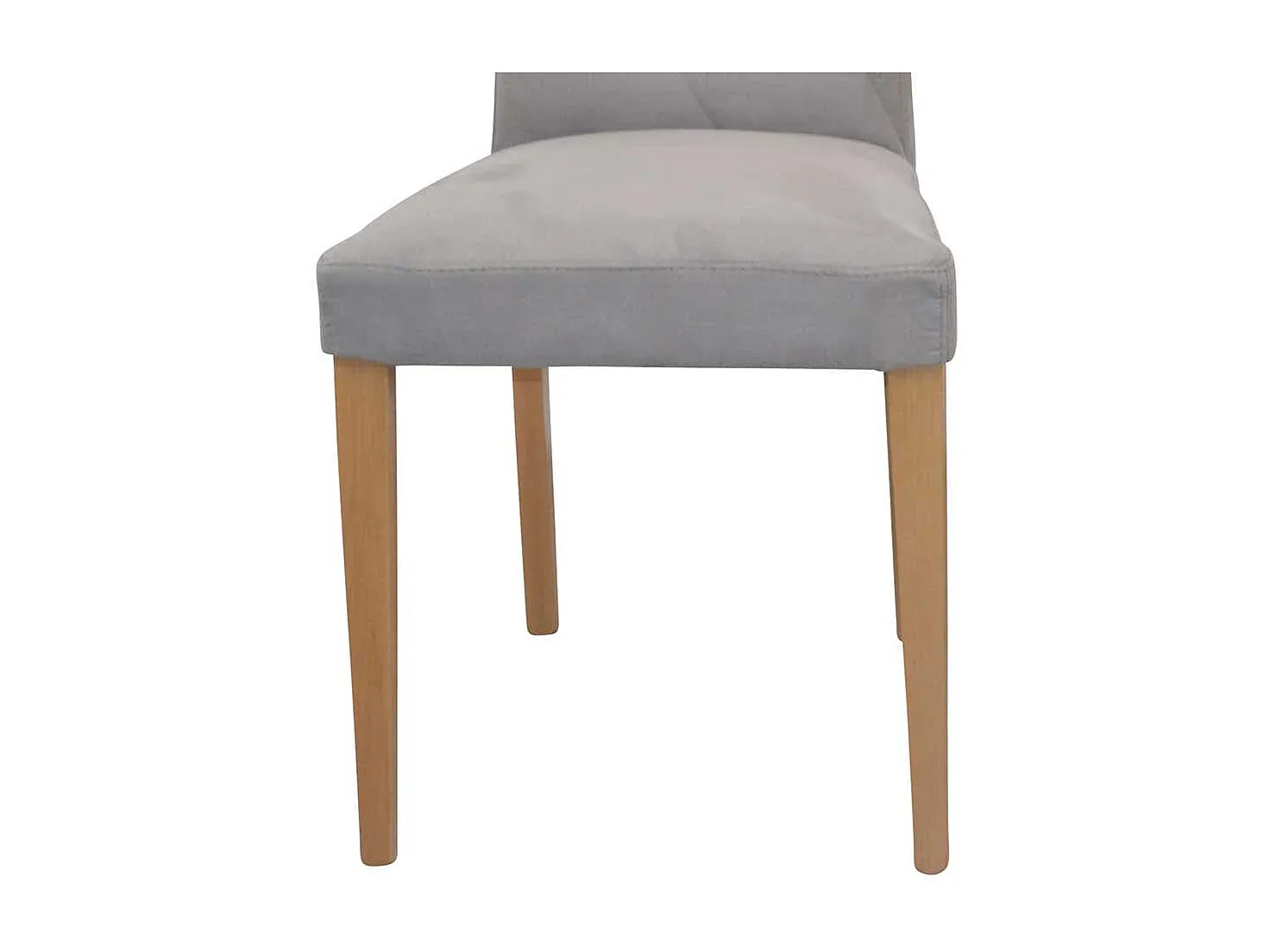 Esszimmerstühle mit hoher Rückenlehne, Taupe, Eichenoptik, 2er Set