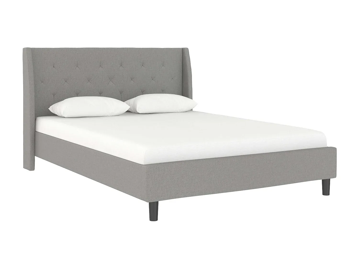 Luxuriöse Bettwäsche 140x200 Hellgrau