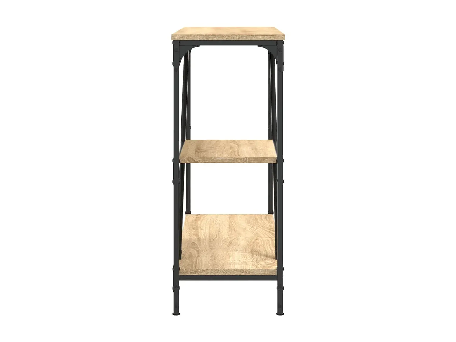 Moderner Konsolentisch aus Holzwerkstoff in Eichenoptik