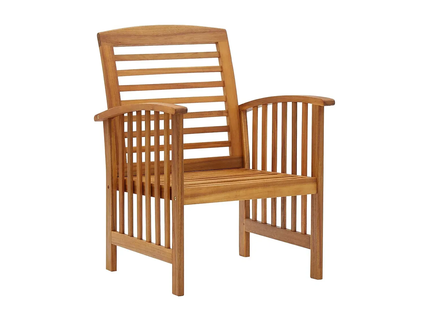 4-teilige Gartenmöbel Sitzgruppe mit Sofa und Tisch