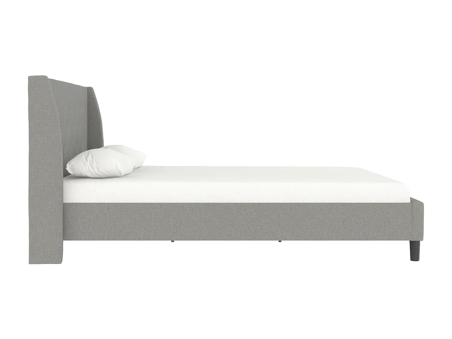 Luxuriöse Bettwäsche 140x200 Hellgrau