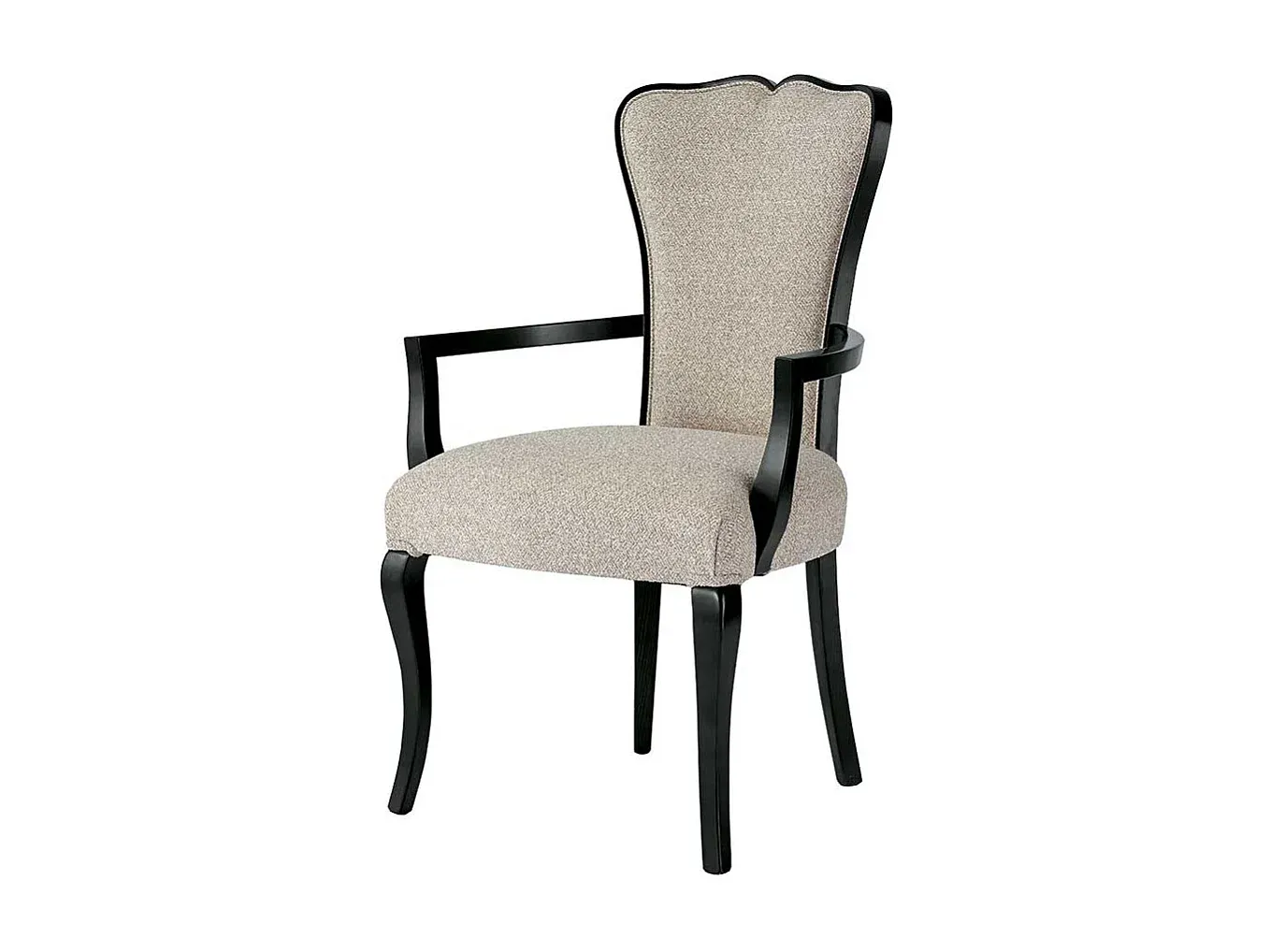 Ergonomischer Armlehnstuhl in zeitlosem Design