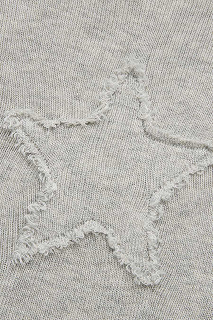 Star Detail Turtleneck Knit Top|yescci-YESCCI.com