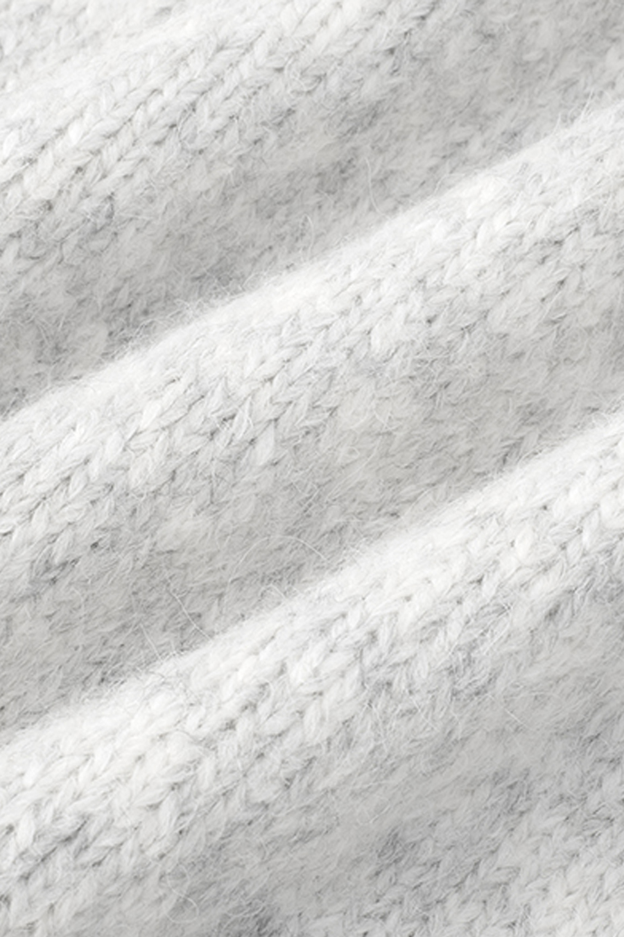 Off-Shoulder V-Neck Knit Sweater|yescci-YESCCI.com