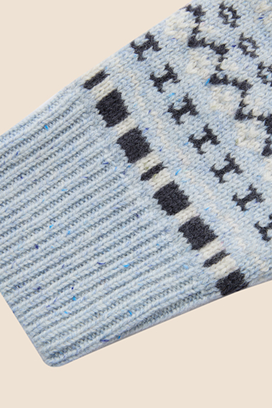 Fair Isle Knit Sweater|yescci-YESCCI.com