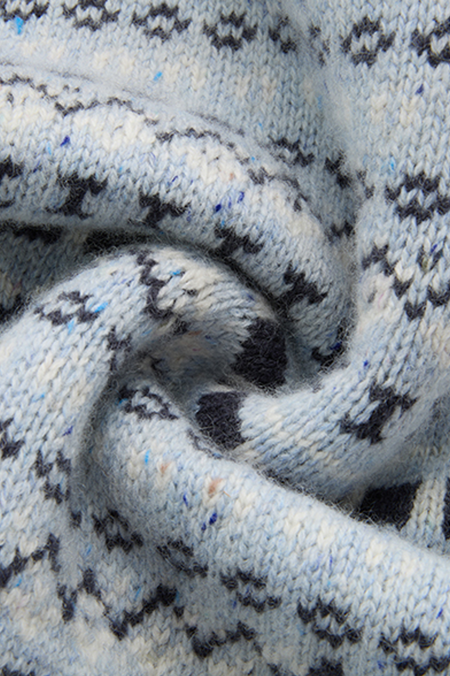Fair Isle Knit Sweater|yescci-YESCCI.com