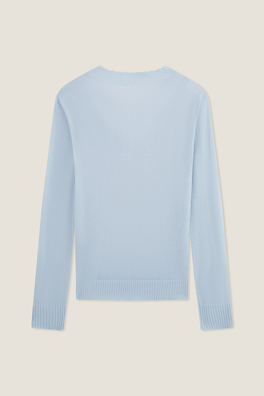 Sheer Knit Pullover|yescci-YESCCI.com