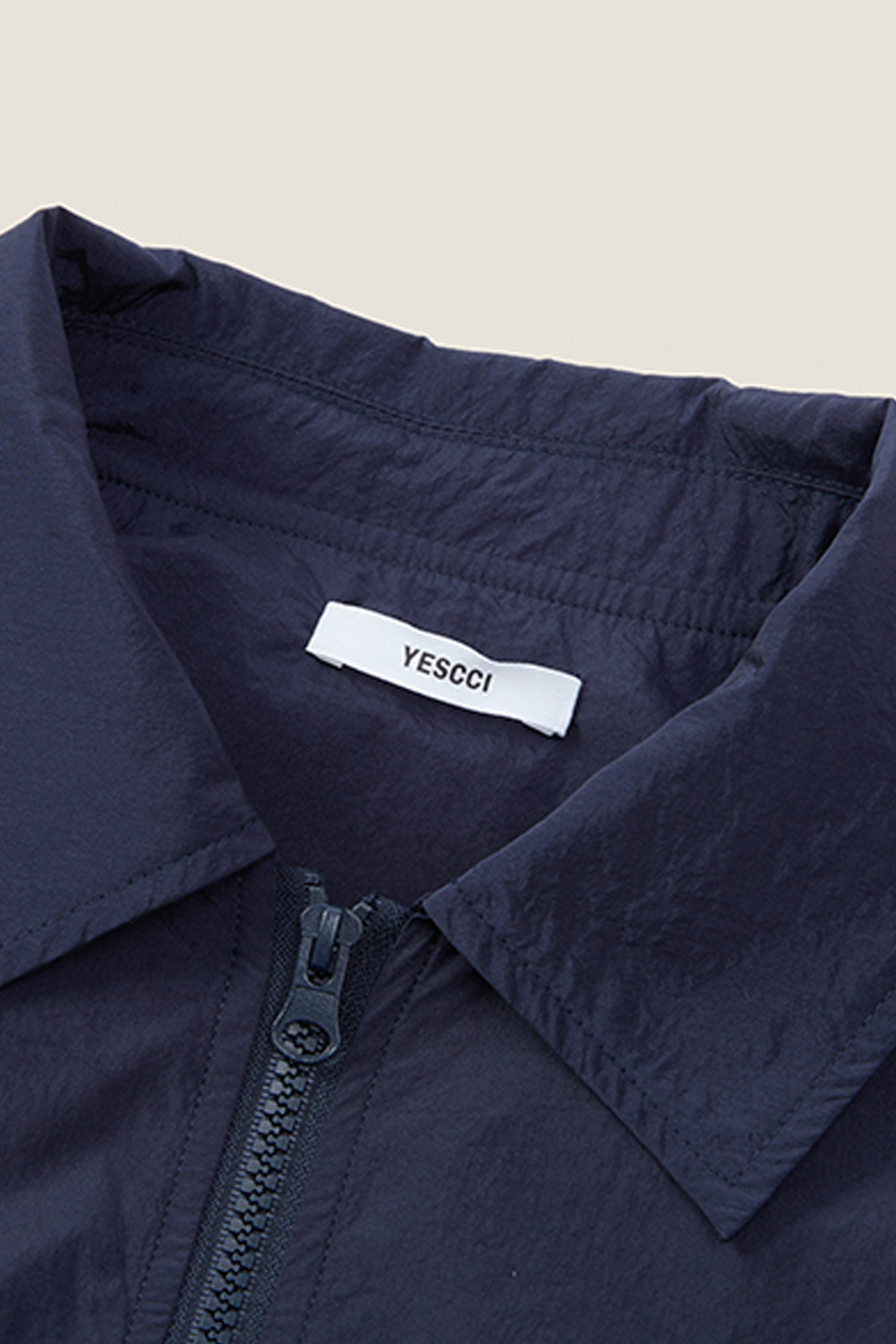 Contrast Trim Track Jacket|yescci-YESCCI.com