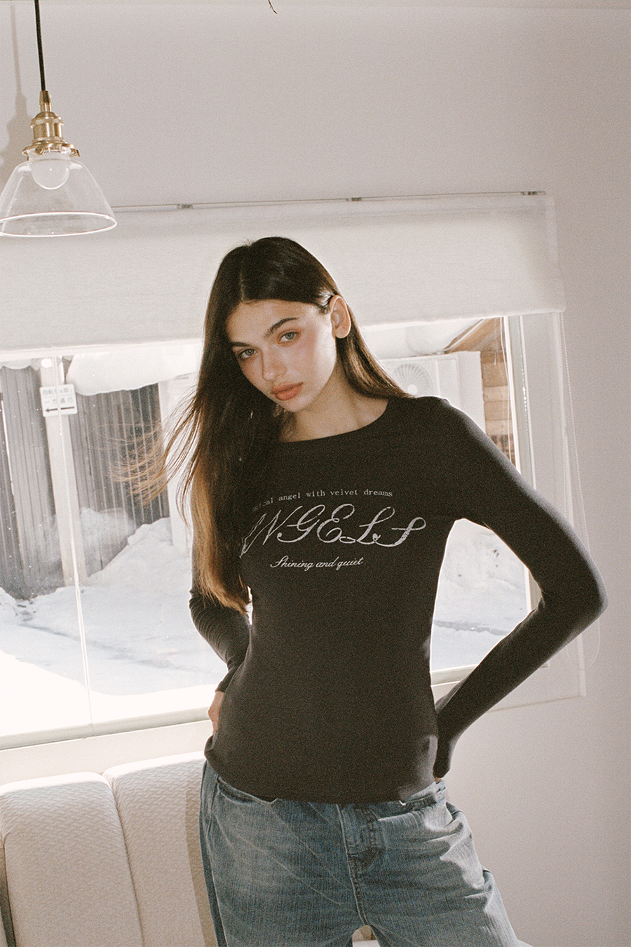 Vintage Print Casual T-Shirt|yescci-YESCCI.com