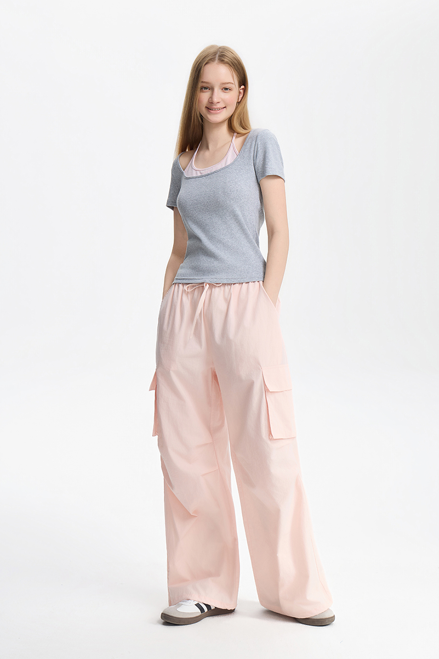 Preppy Style Layered Halter Top|yescci