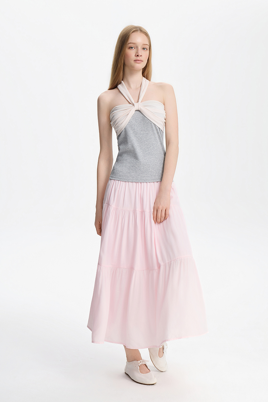 Bow Detail Strapless Tube Top|yescci-YESCCI.com