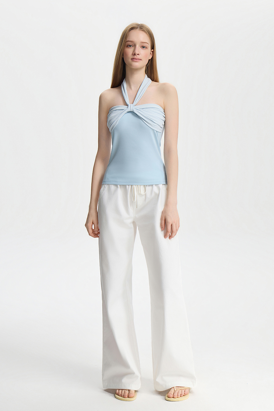 Bow Detail Strapless Tube Top|yescci-YESCCI.com