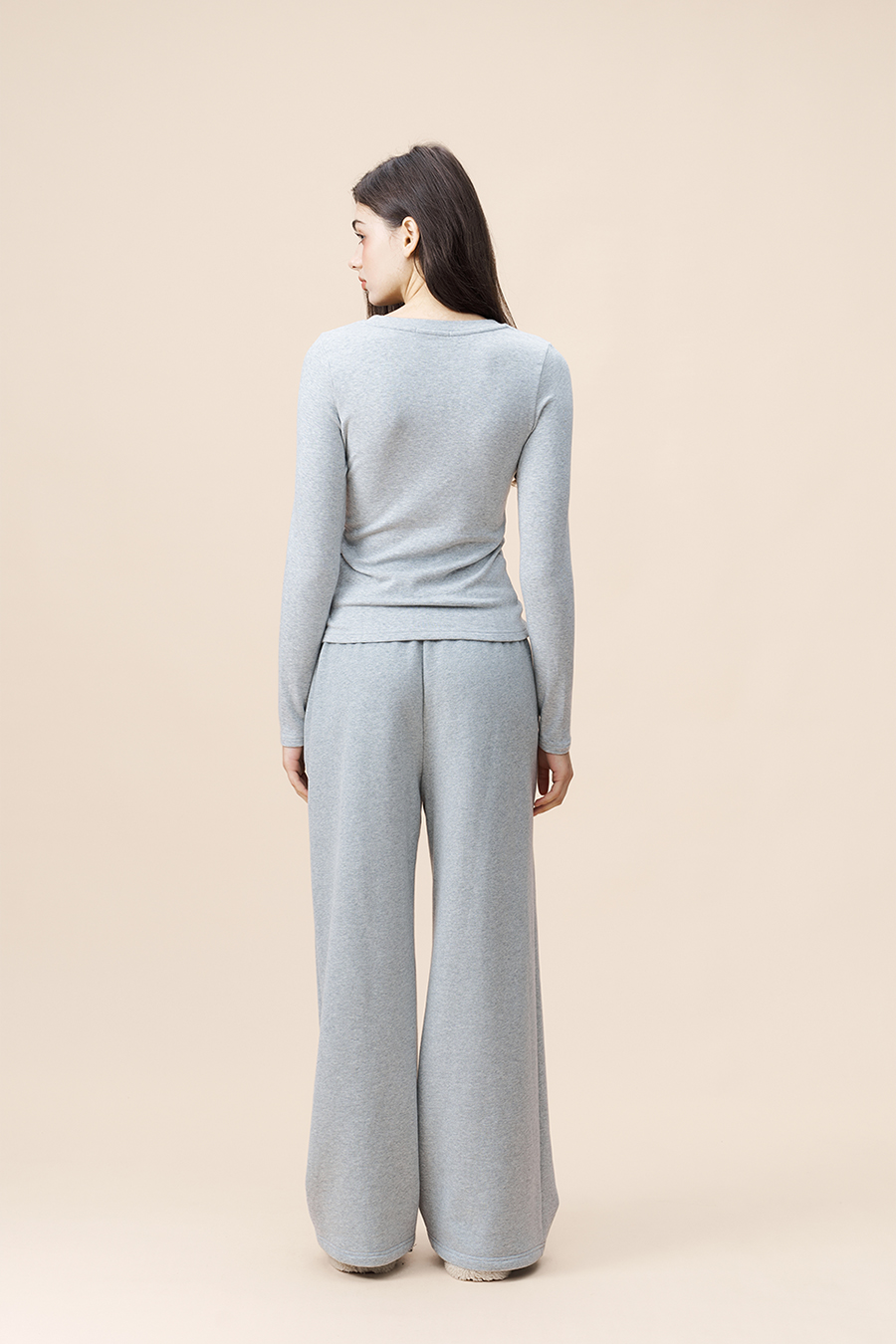 Soft Wide Leg Trousers|yescci-YESCCI.com