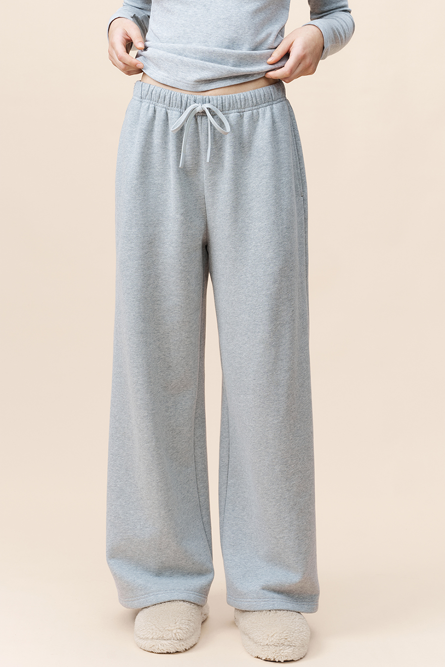 Soft Wide Leg Trousers|yescci-YESCCI.com