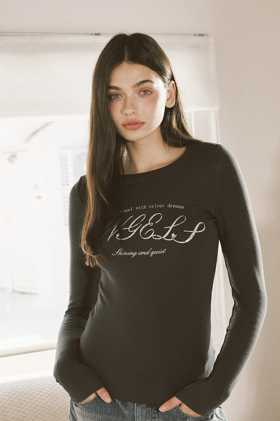 Vintage Print Casual T-Shirt|yescci-YESCCI.com