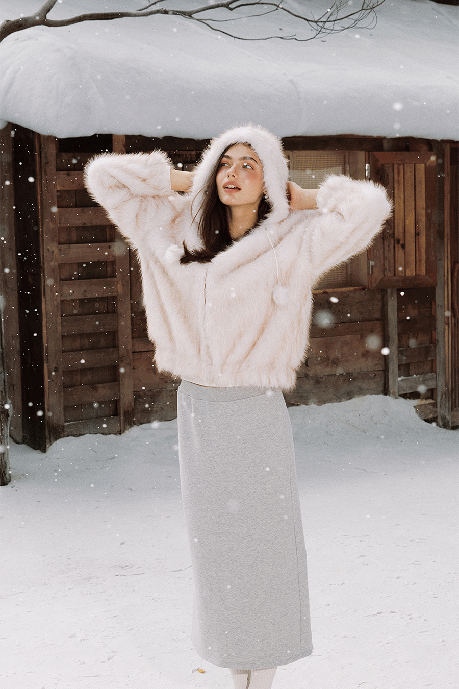 Casual Knit Pencil Skirt|yescci-YESCCI.com