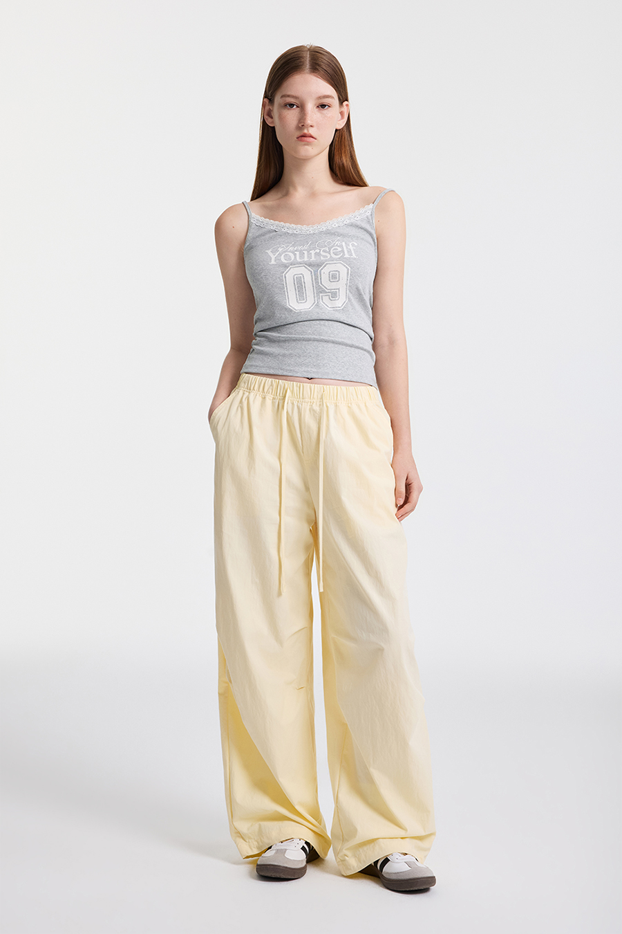 Casual Wide Pants|yescci-YESCCI.com
