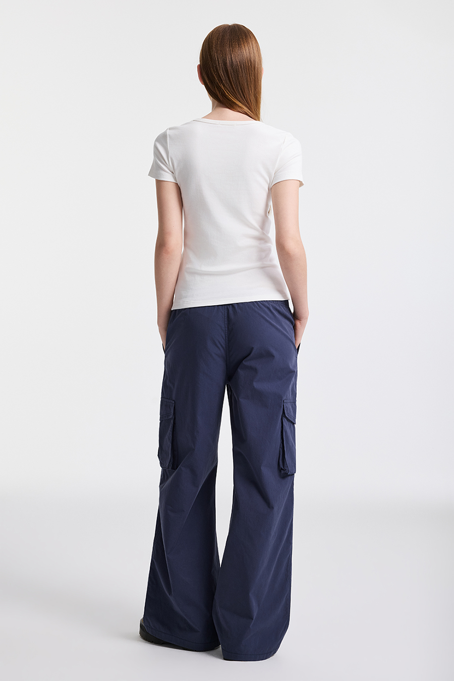 Wide Leg Cargo Pants| yescci-YESCCI.com