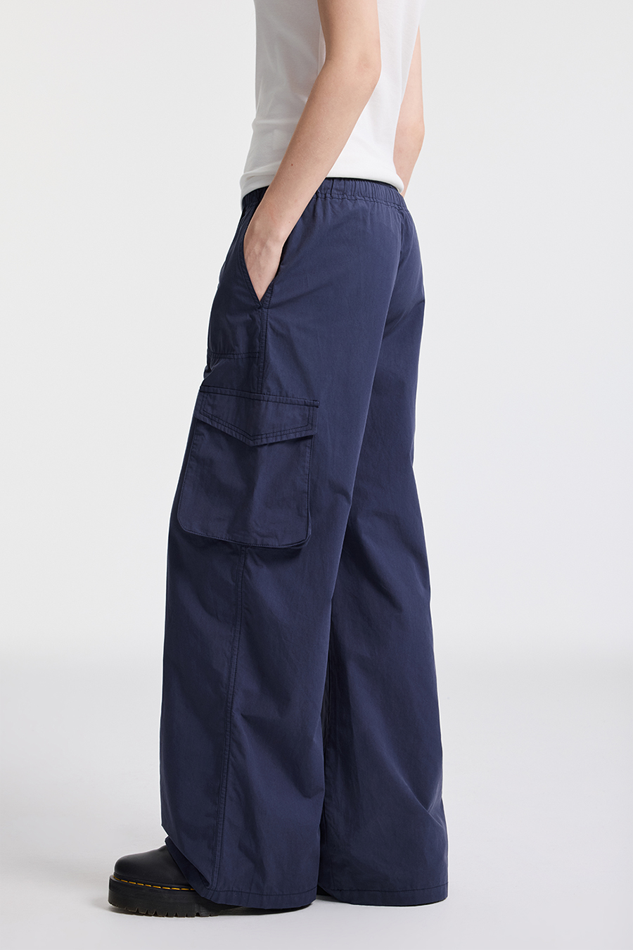 Wide Leg Cargo Pants| yescci-YESCCI.com