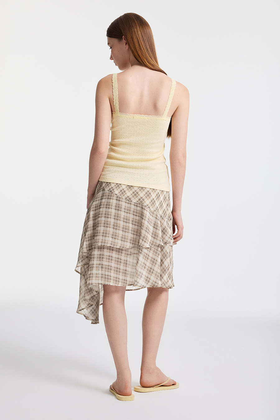 V-Neck Lace Camisole | yescci-YESCCI.com