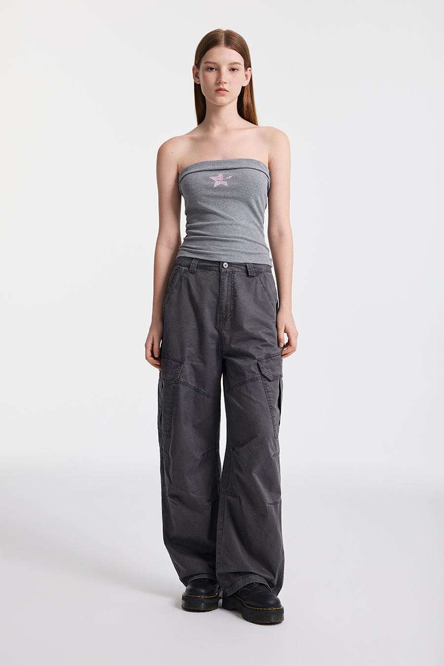 Baggy Utility Trousers| yescci-YESCCI.com