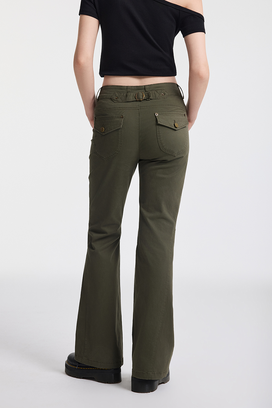 Vintage Flare Pants|yescci-YESCCI.com