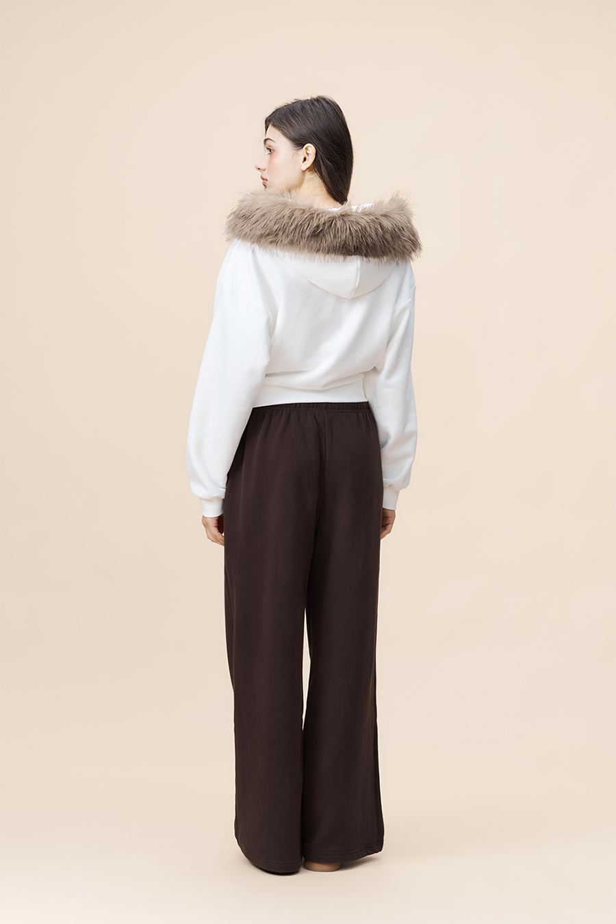 Soft Wide Leg Trousers|yescci-YESCCI.com
