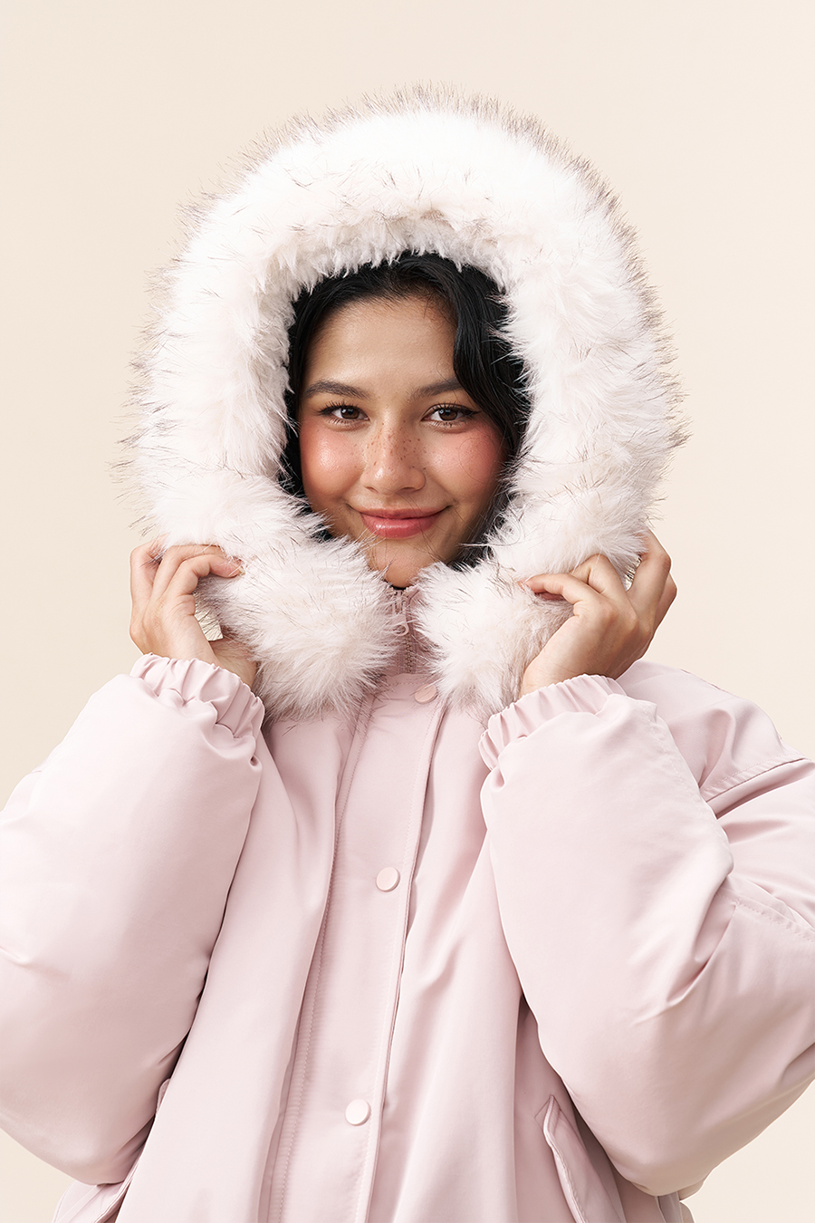 Casual Fur Lined Bomber Jacket|yescci-YESCCI.com