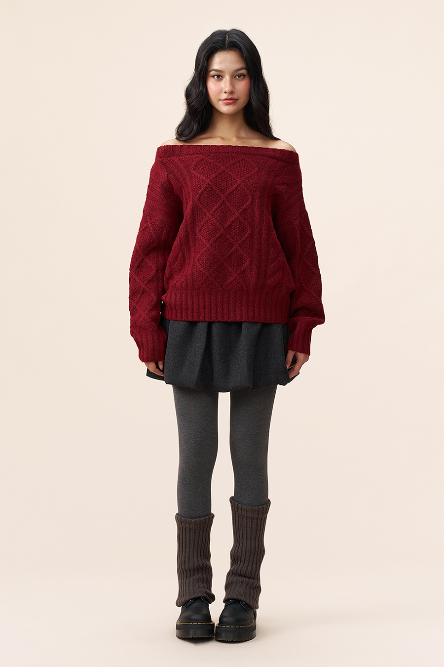 Bow A-Line Mini Skirt|yescci-YESCCI.com