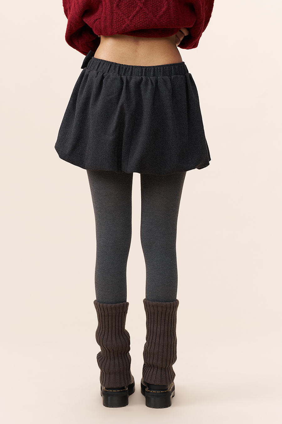 Bow A-Line Mini Skirt|yescci-YESCCI.com