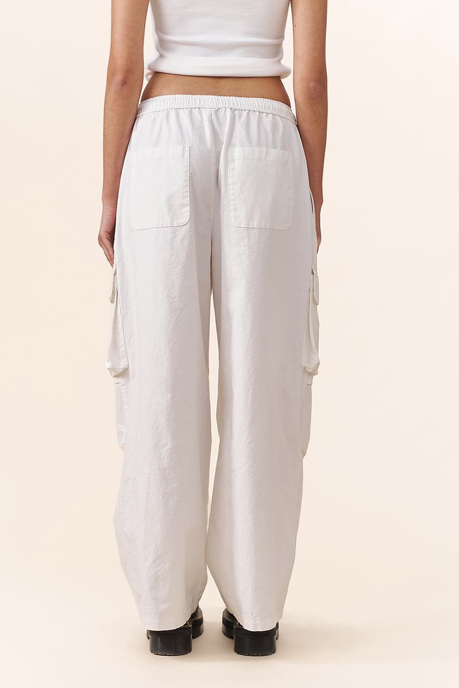Loose Fit Drawstring Cargo Pants|yescci-YESCCI.com