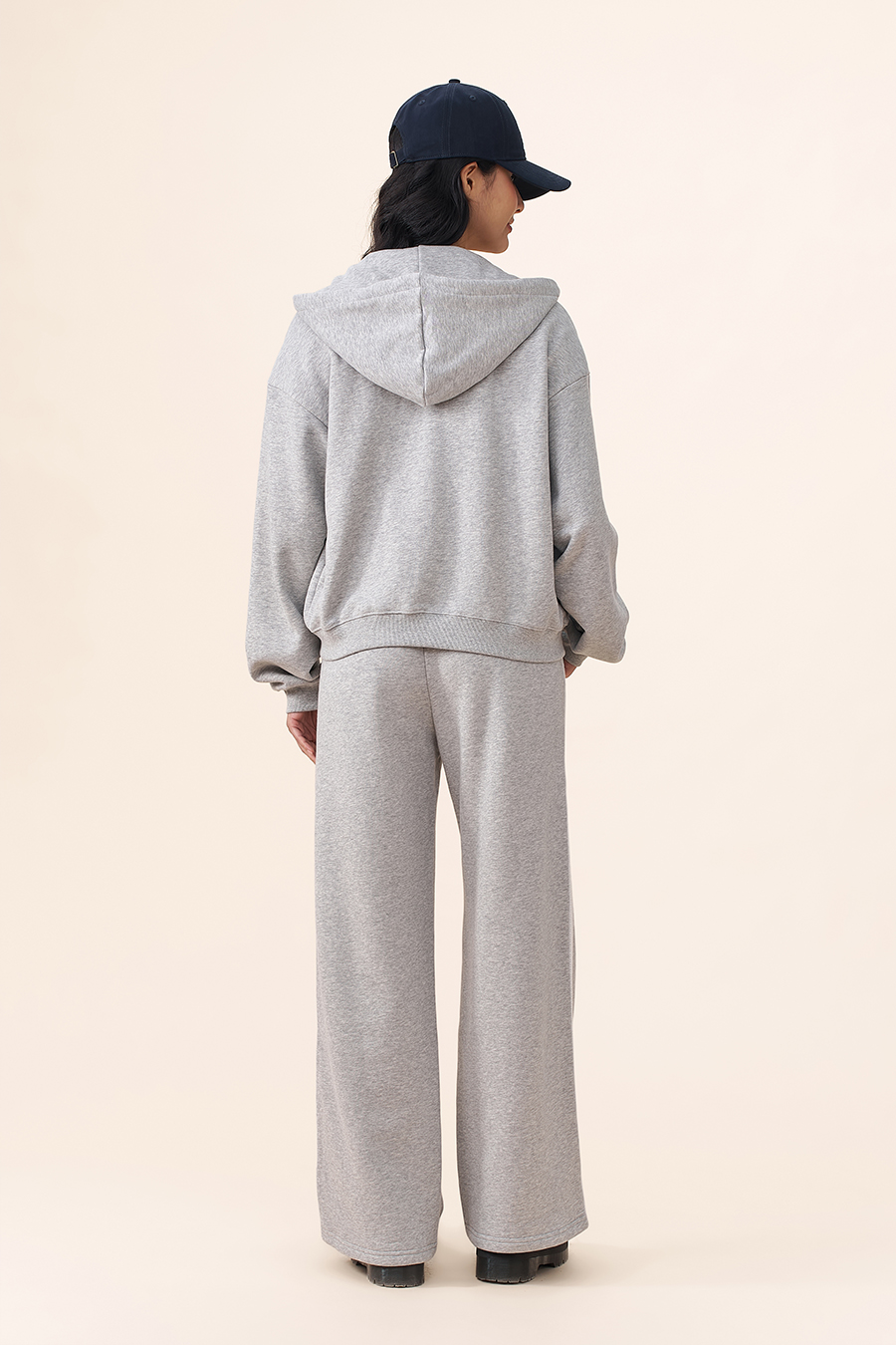 Loose Full-Zip Hoodie|yescci