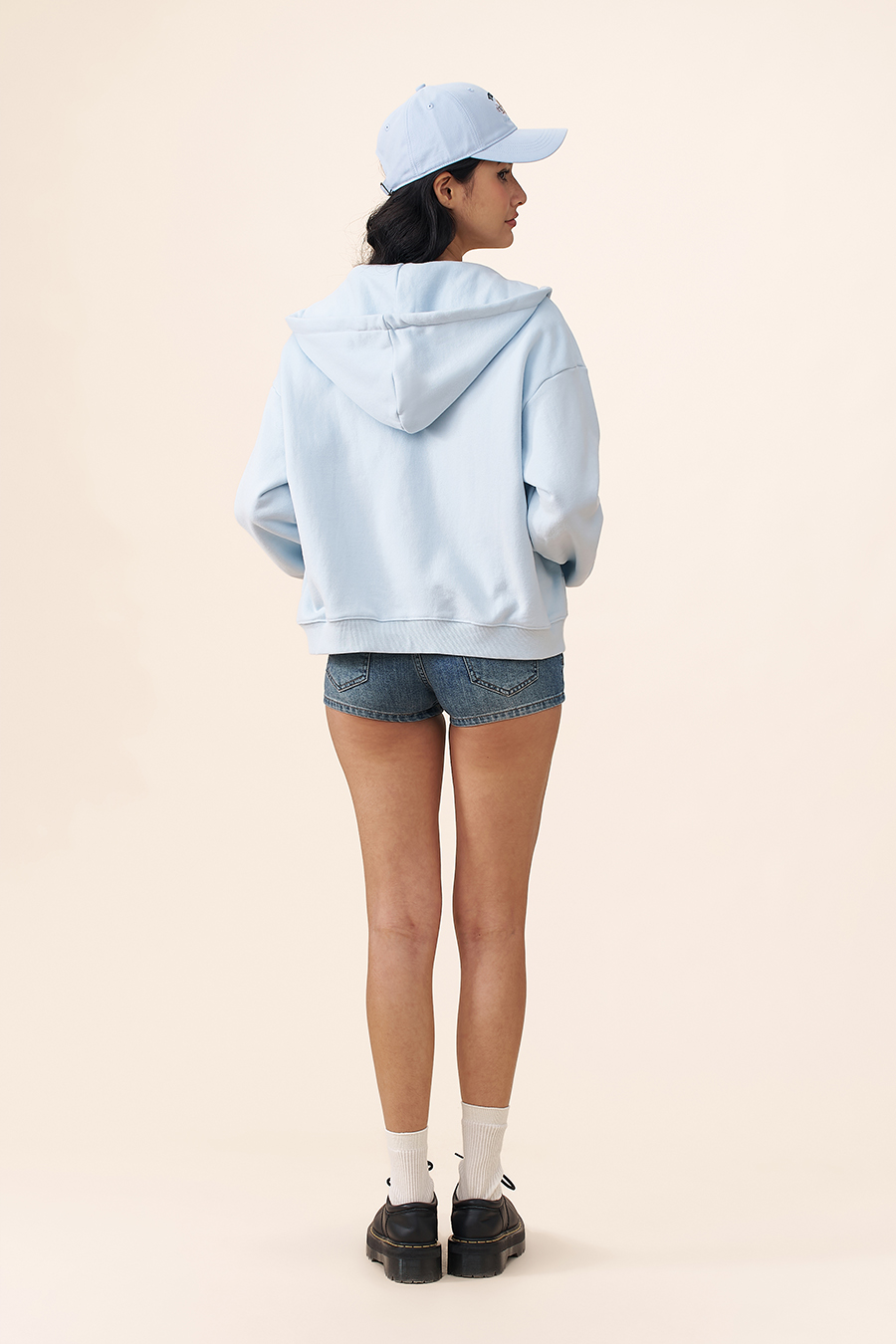 Loose Full-Zip Hoodie|yescci