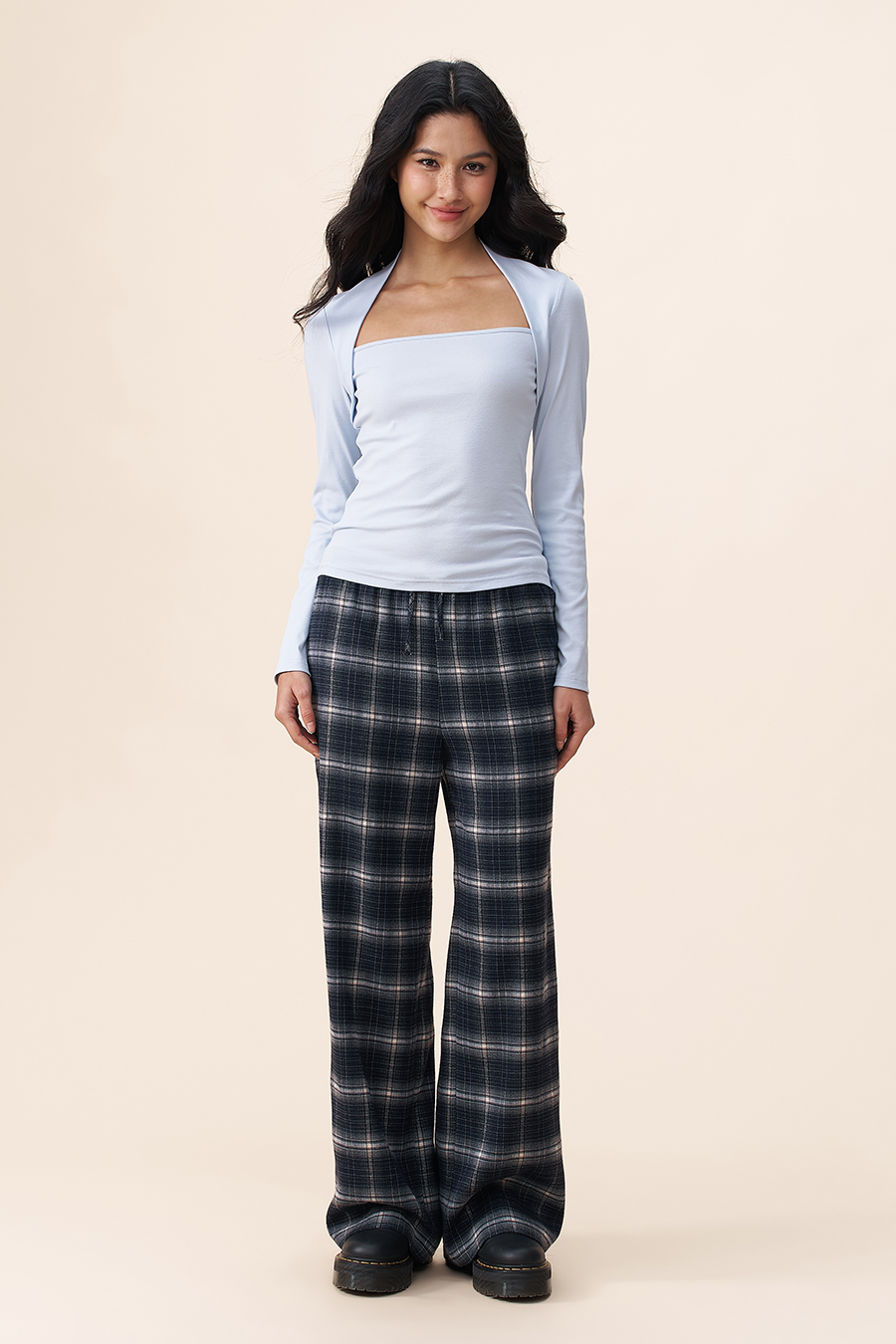 Square Neck Layered Style Blouse|yescci