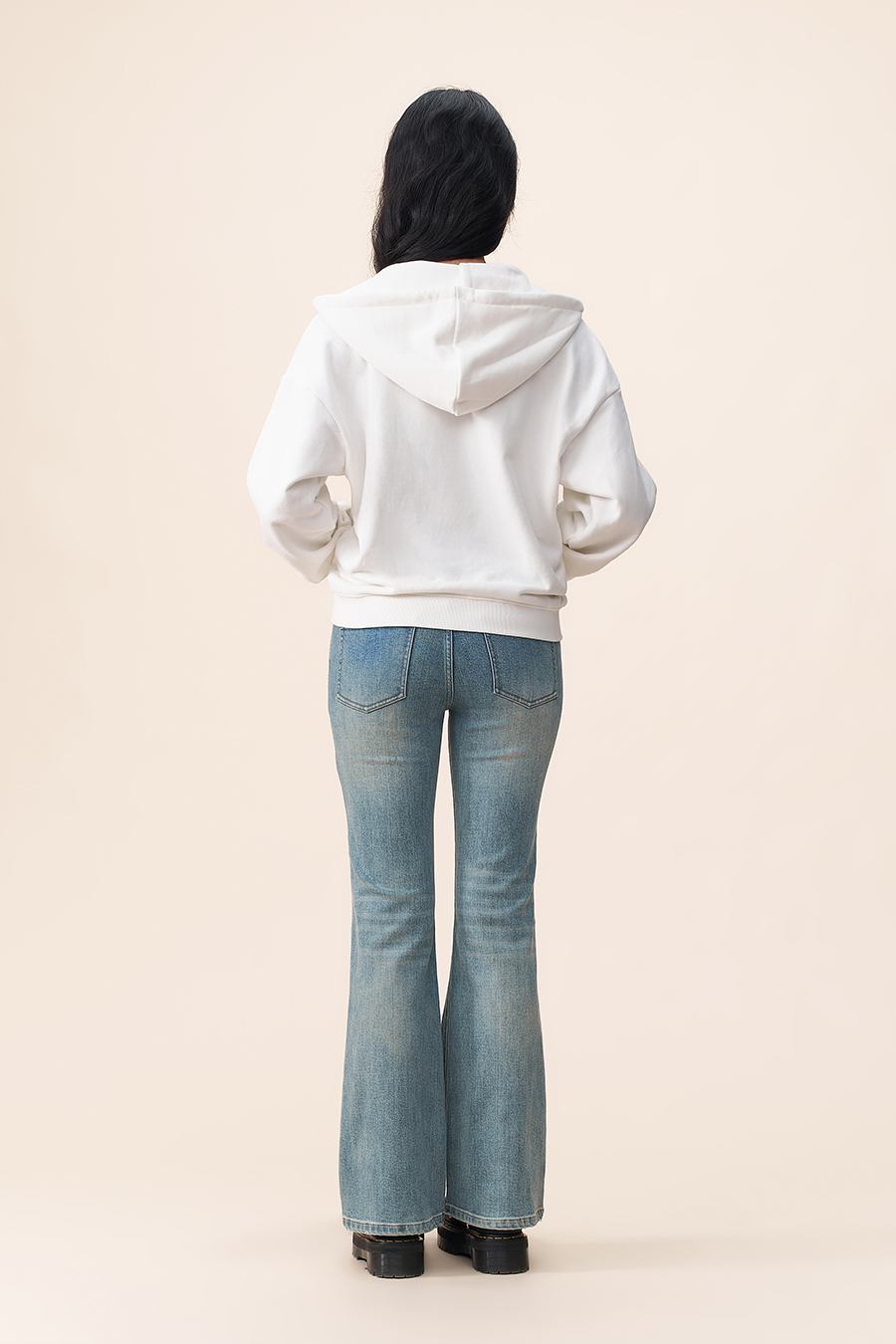 Loose Full-Zip Hoodie|yescci