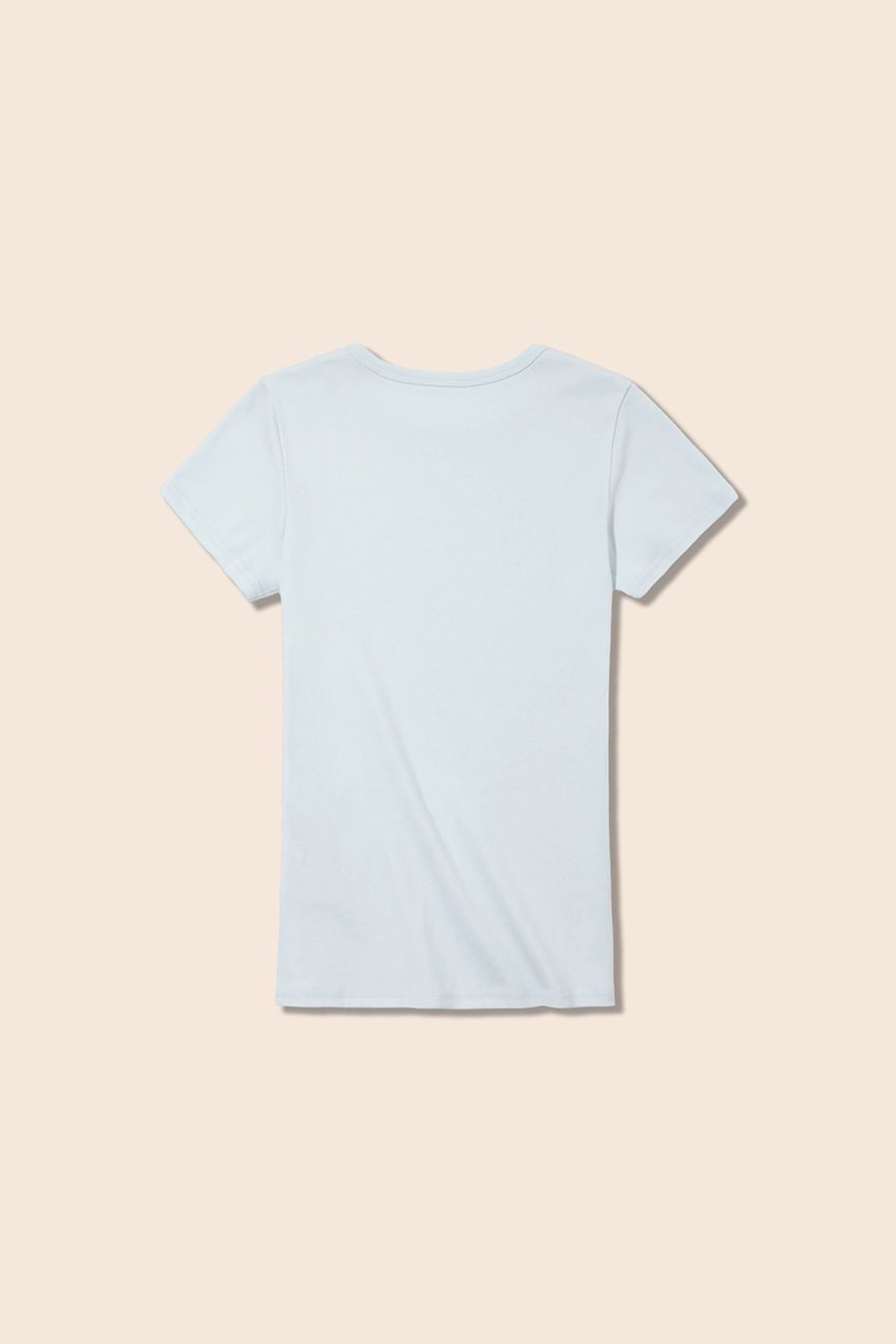 Slim Fit Plain Crew Neck Tee|yescci-YESCCI.com