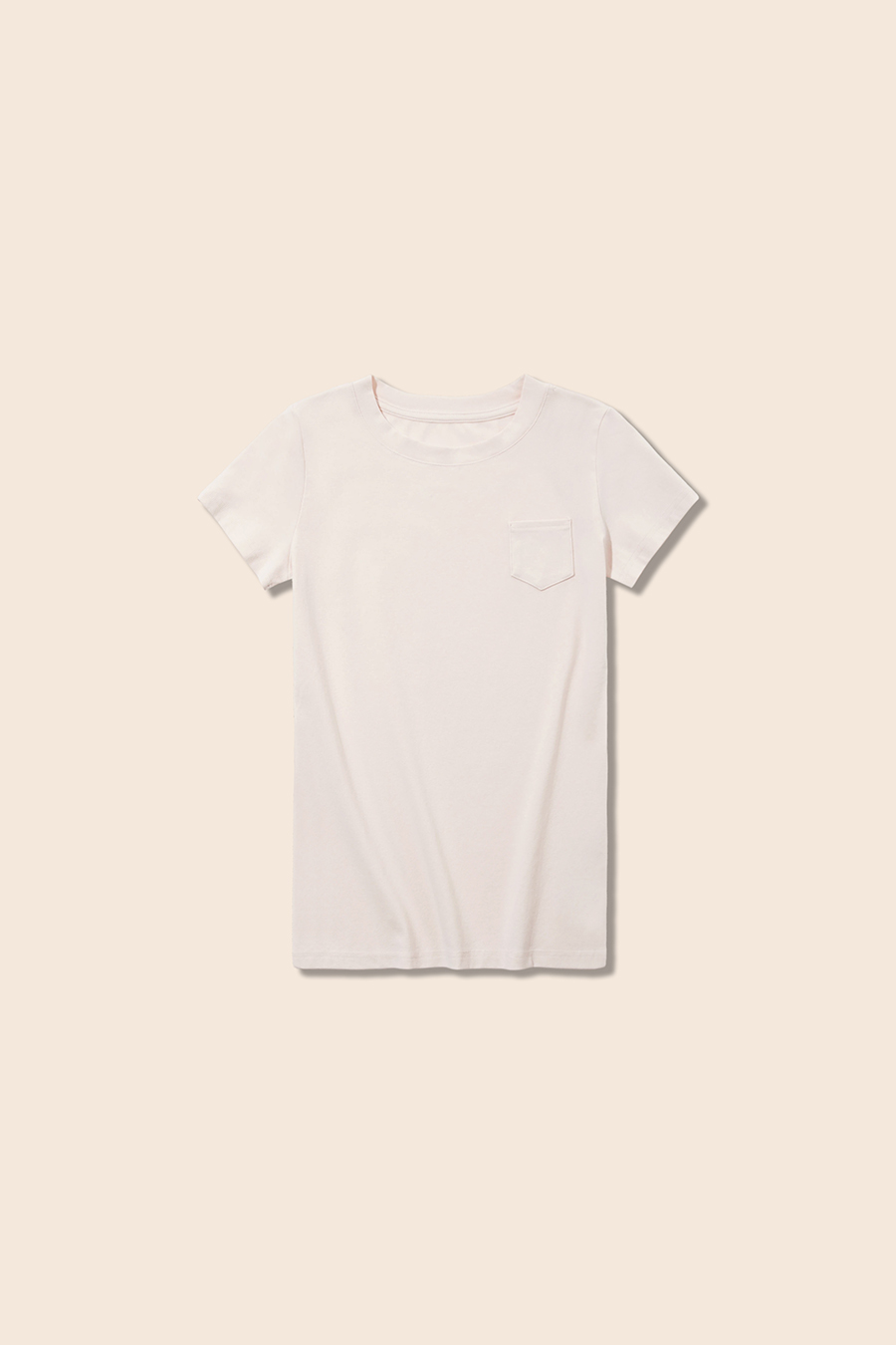 Casual Solid Color Pocket Tee|yescci-YESCCI.com