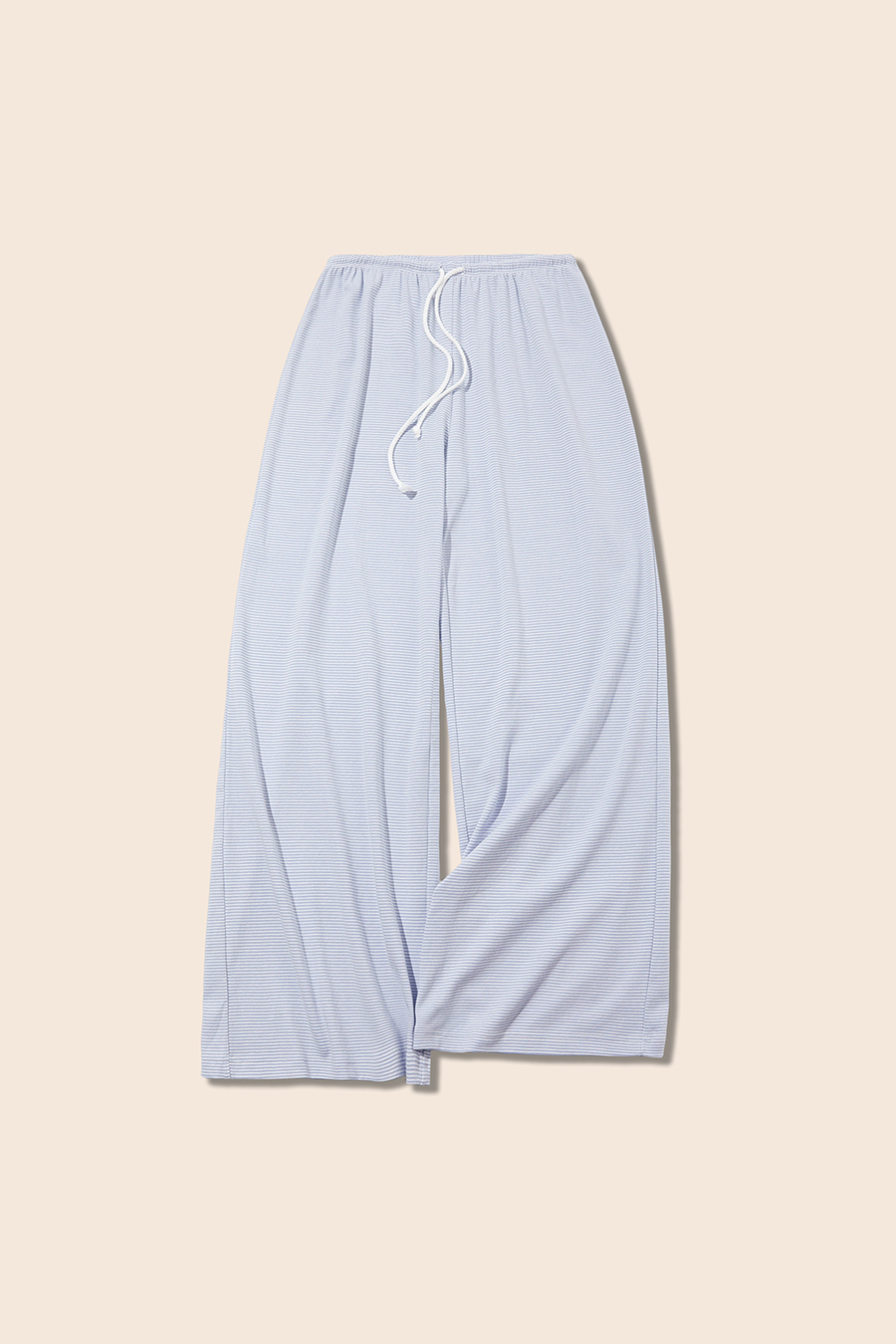 Striped Drawstring Wide Leg Pants|yescci-YESCCI.com