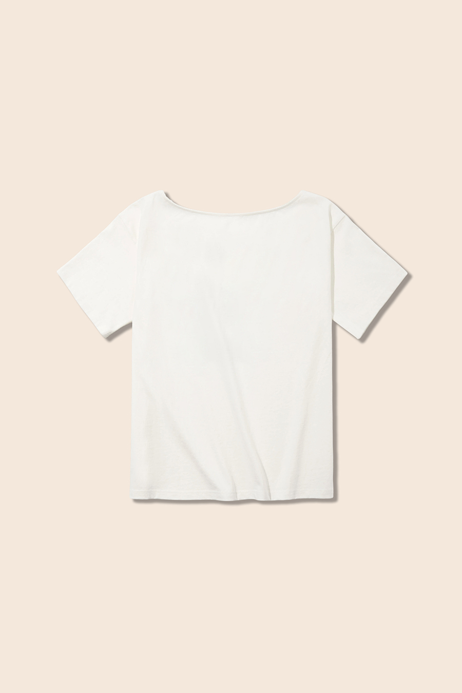 Wide Neck Graphic T-Shirt|yescci