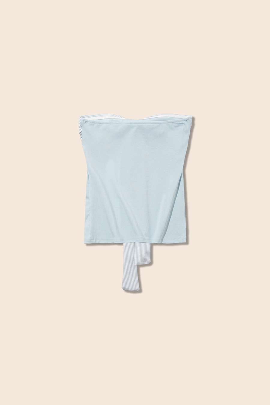 Bow Detail Strapless Tube Top|yescci-YESCCI.com