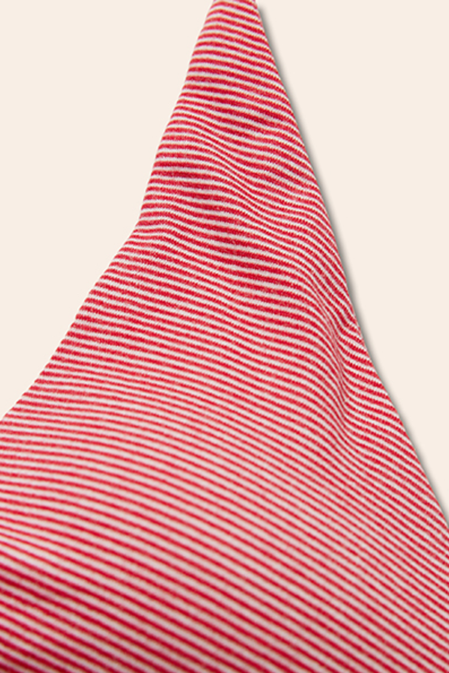 Halter Tie Striped Bikini Top|yescci-YESCCI.com