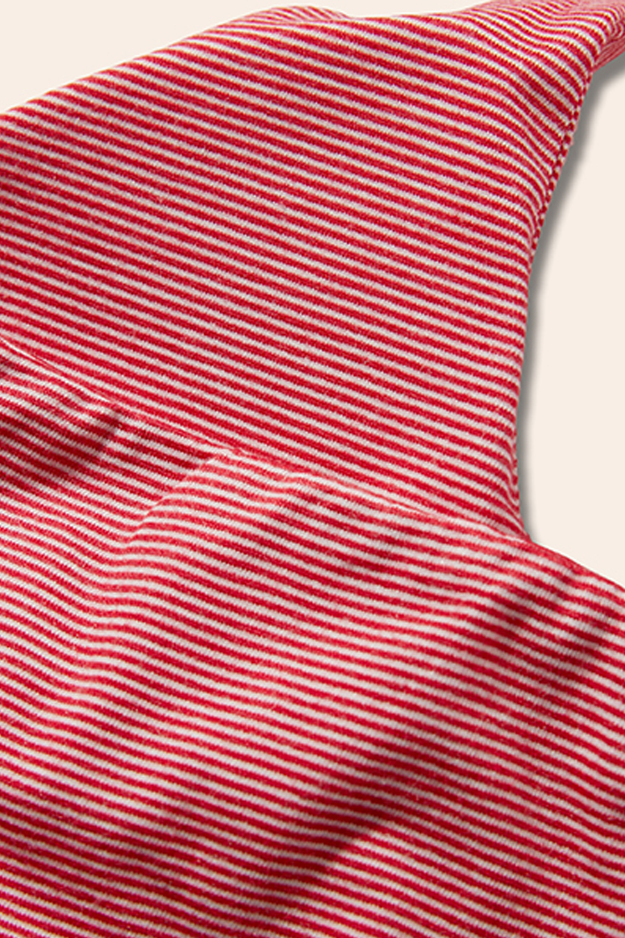 Halter Tie Striped Bikini Top|yescci-YESCCI.com