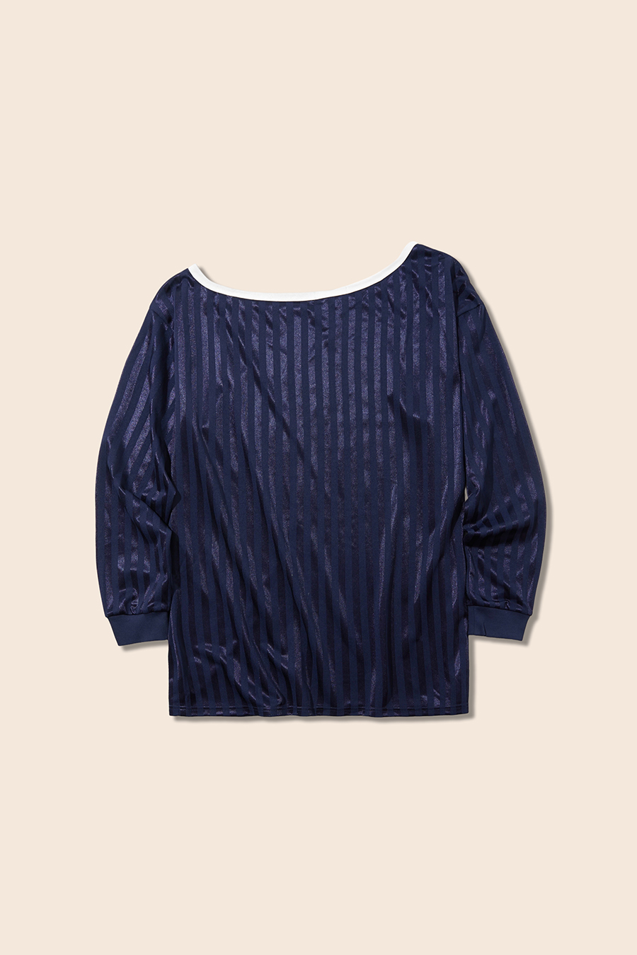 Retro Athletic Style Off-Shoulder Top|yescci