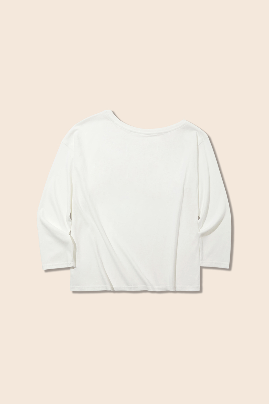 Angel Bear Print Off-Shoulder Top|yescci