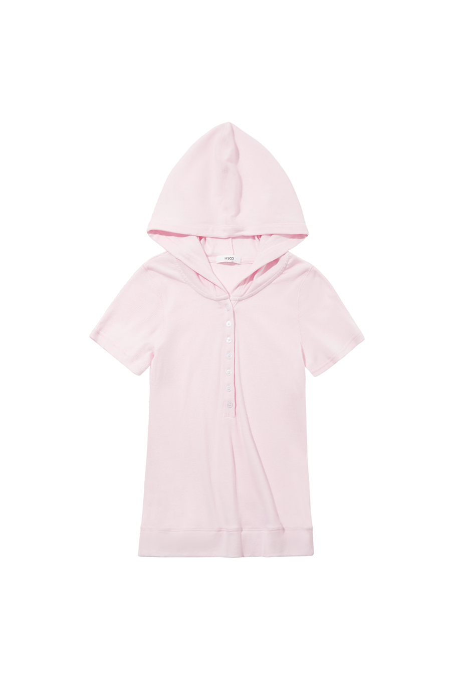 Short Sleeve Hooded Top|yescci-YESCCI.com