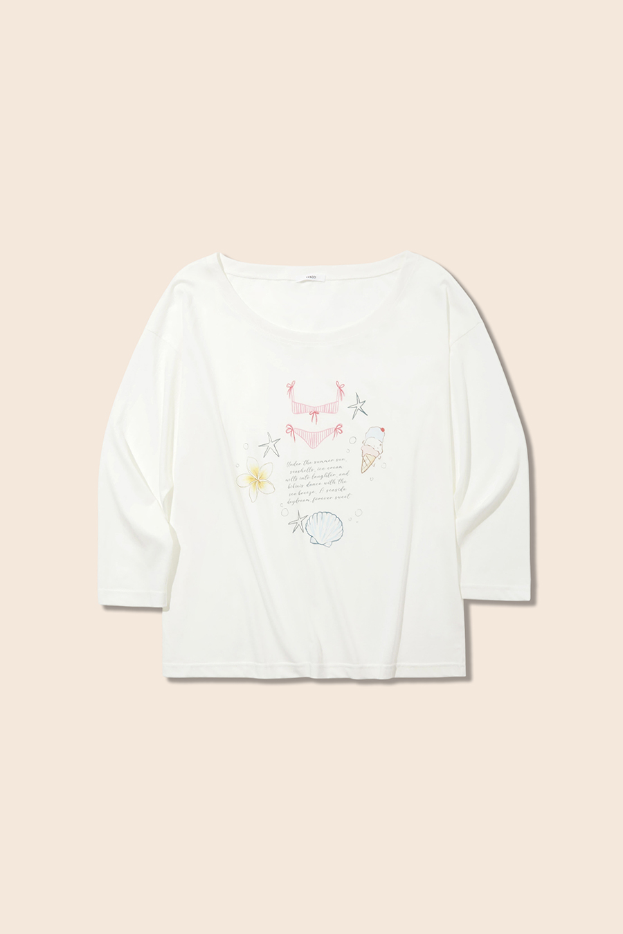 Casual Sweet Printed Long Sleeve Top|yescci