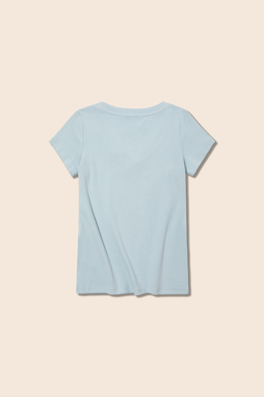 Plain V-Neck T-Shirt |yescci-YESCCI.com